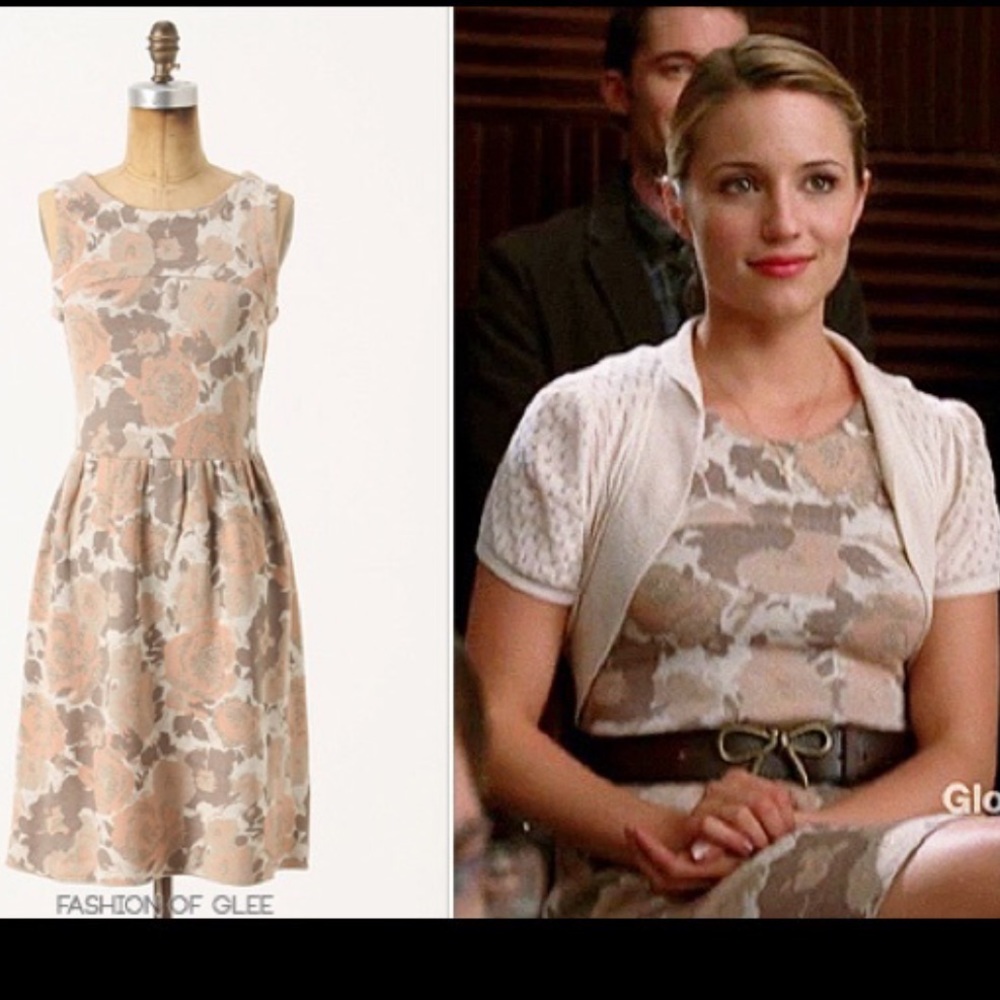 Knitted and Knotted Glinting Persica Knit Dress